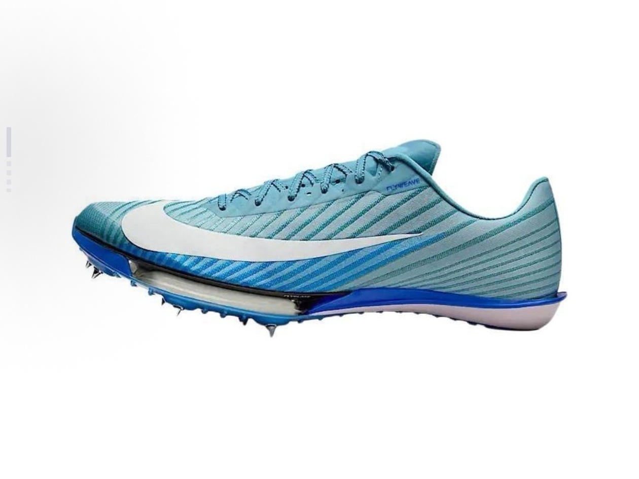 (Arrival 36-44) Nike Knitted Air Cushion Maxfly Beach Orange Men and Women's Sprint Spikes Su Bingtian 9''83 Asian Record Nike Air Zoom Maxfly36-456