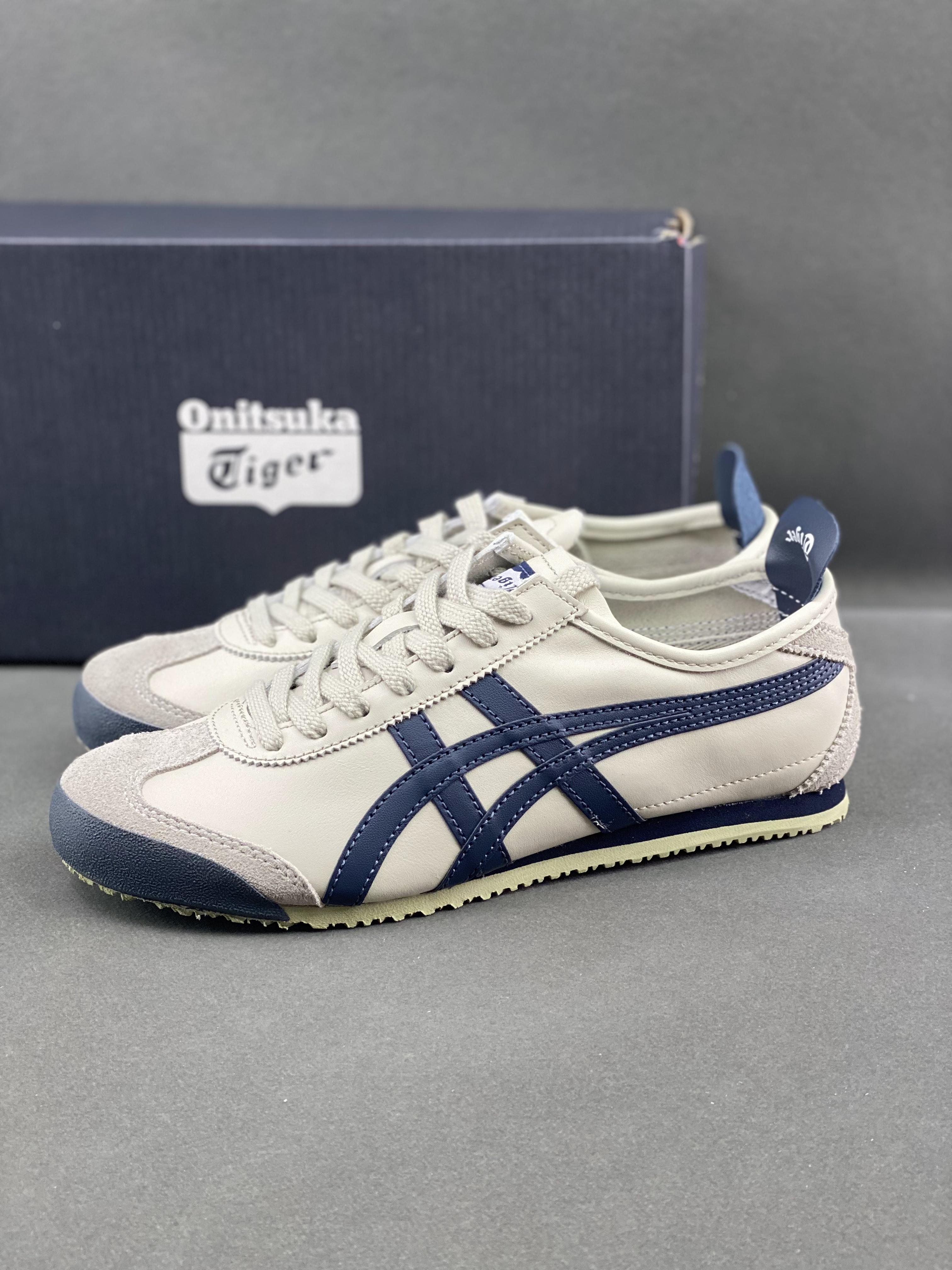 Onitsuka Tiger Mexico 66 Onitsuka Tiger leather handmade casual sneakers Item number: DL408-1659 Size: 36-46 (with half size) 9