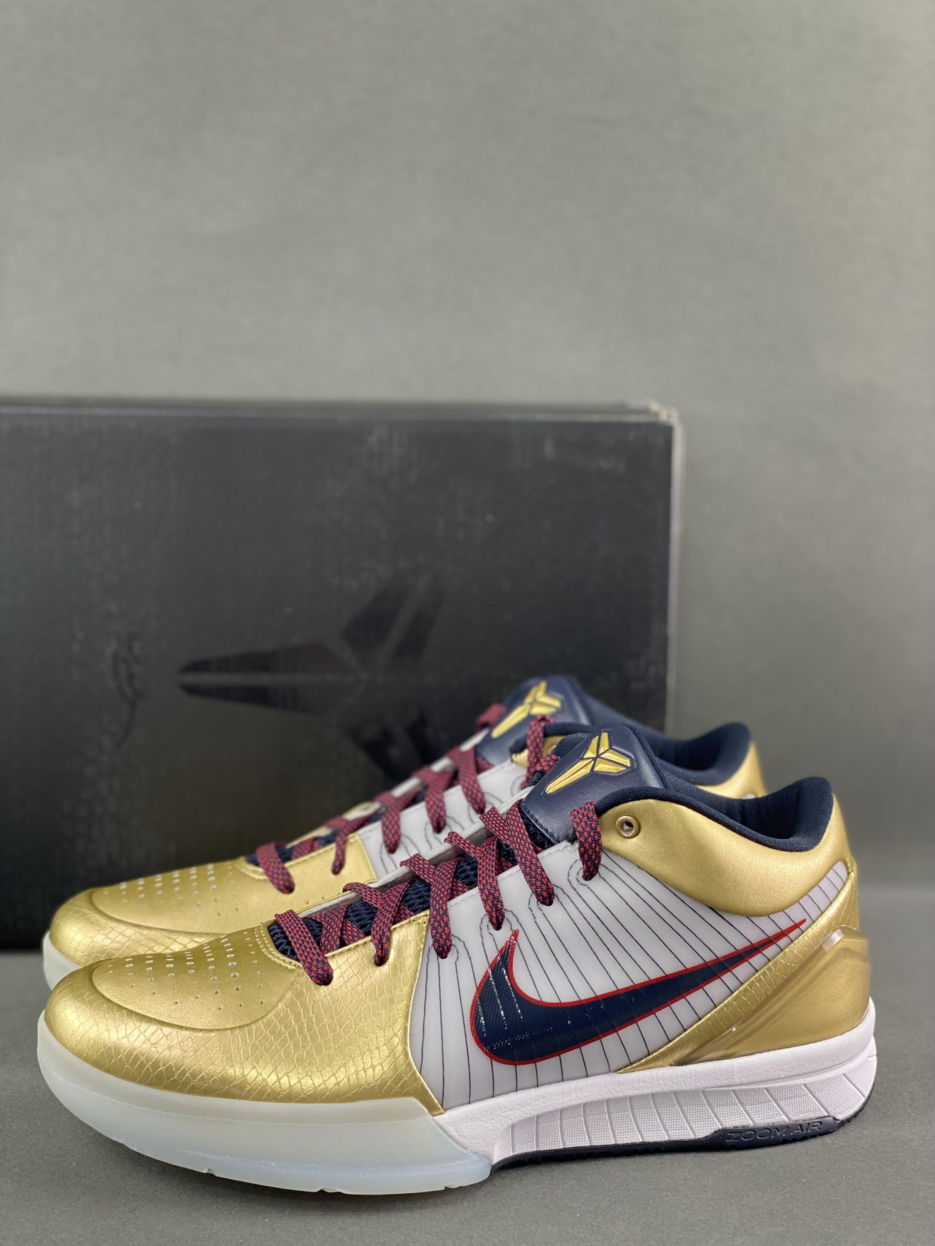 real standard real carbon nike zoom kobe 4 protro undefeated "und" Kobe Bryant fourth generation joint low-top men's basketball shoes item number: FQ3544-100 code number: 40-48.59
