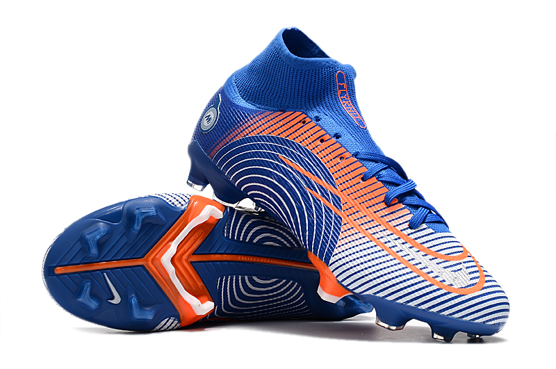 Shipment 39-45 Nike Assassin's 14th Generation High-top Fully Knitted Waterproof FG Football Shoes 6