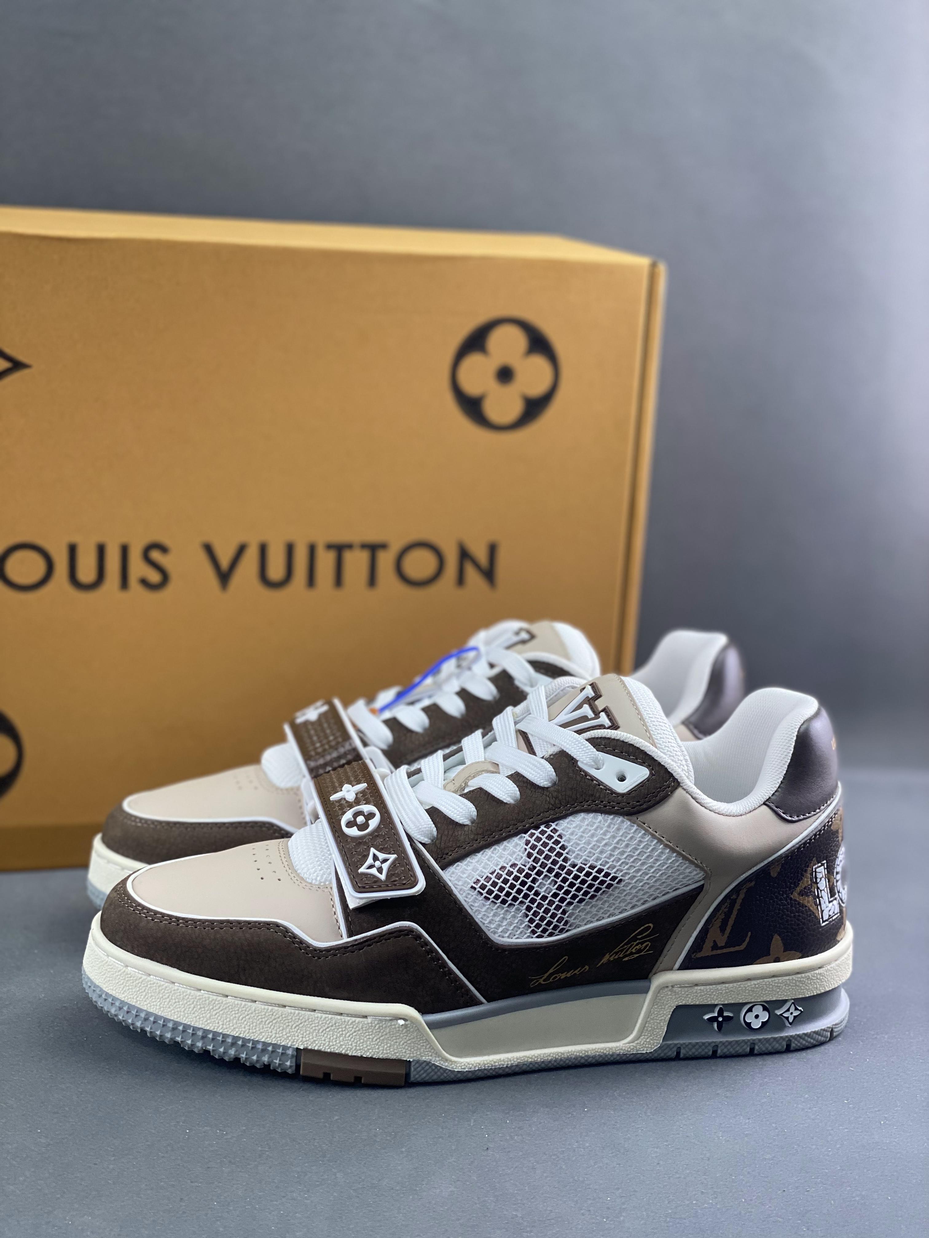 virgil abloh personally designed the new v Louis Vuitton louis vuitton trainer sneaker low casual sports culture versatile basketball shoes size: 39-459