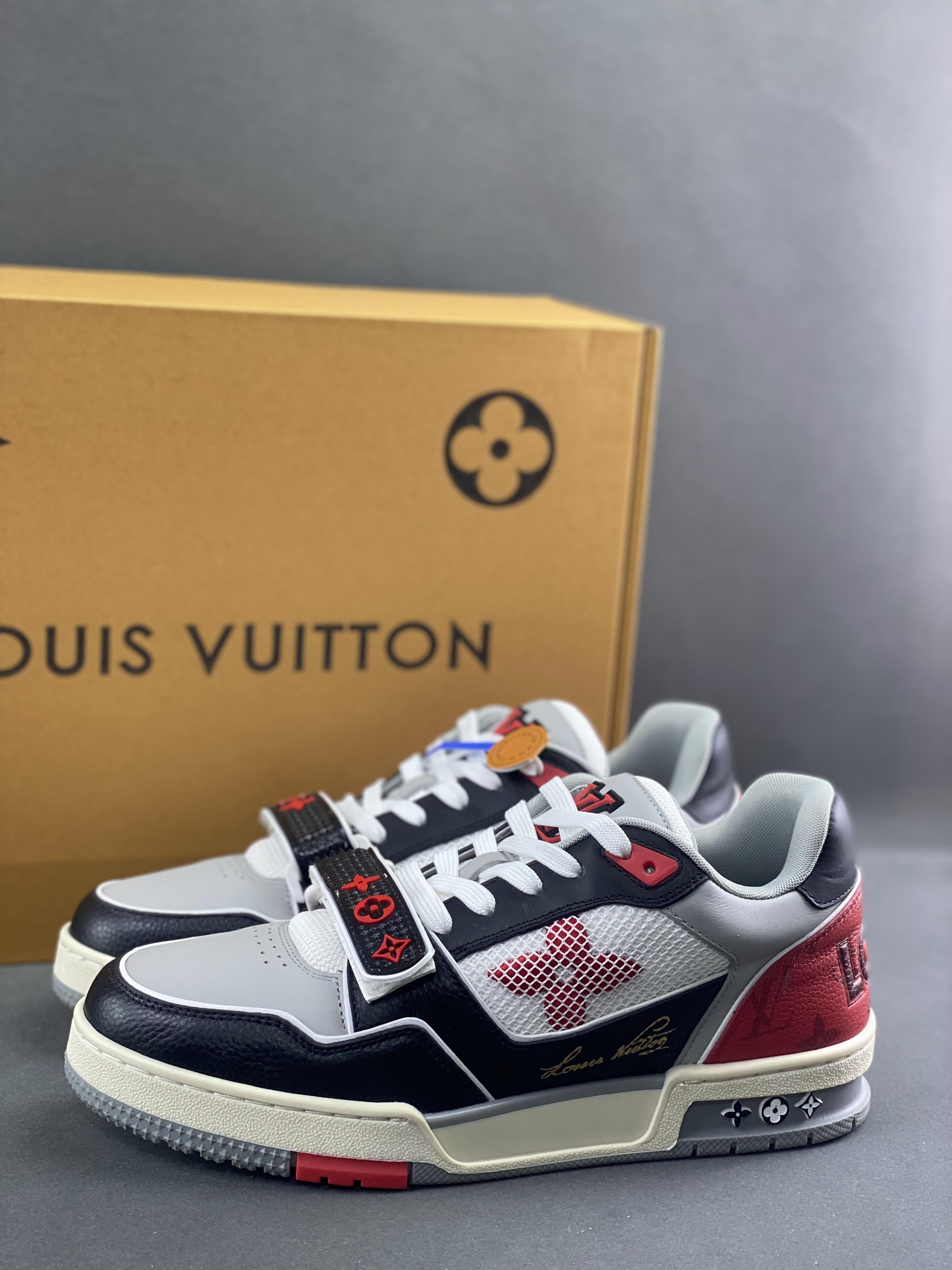 virgil abloh personally designed the new v Louis Vuitton louis vuitton trainer sneaker low casual sports culture versatile basketball shoes size: 39-459