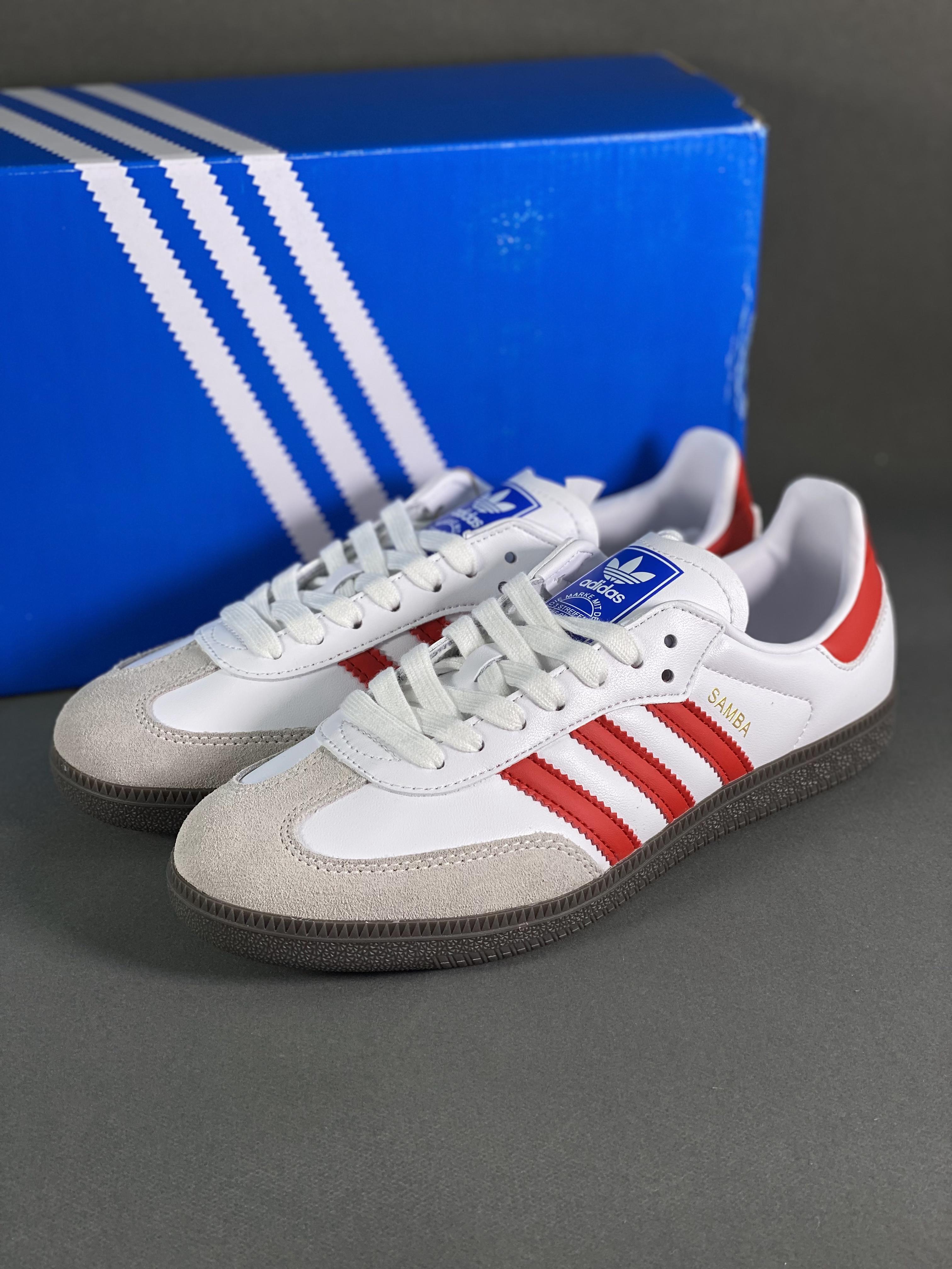 Wales Bonner x AD Originals Samba Classic "Silver Metallic" Samba series gentleman's moral training football style versatile low-top casual sports sneakers Item number: IG1025 size 9