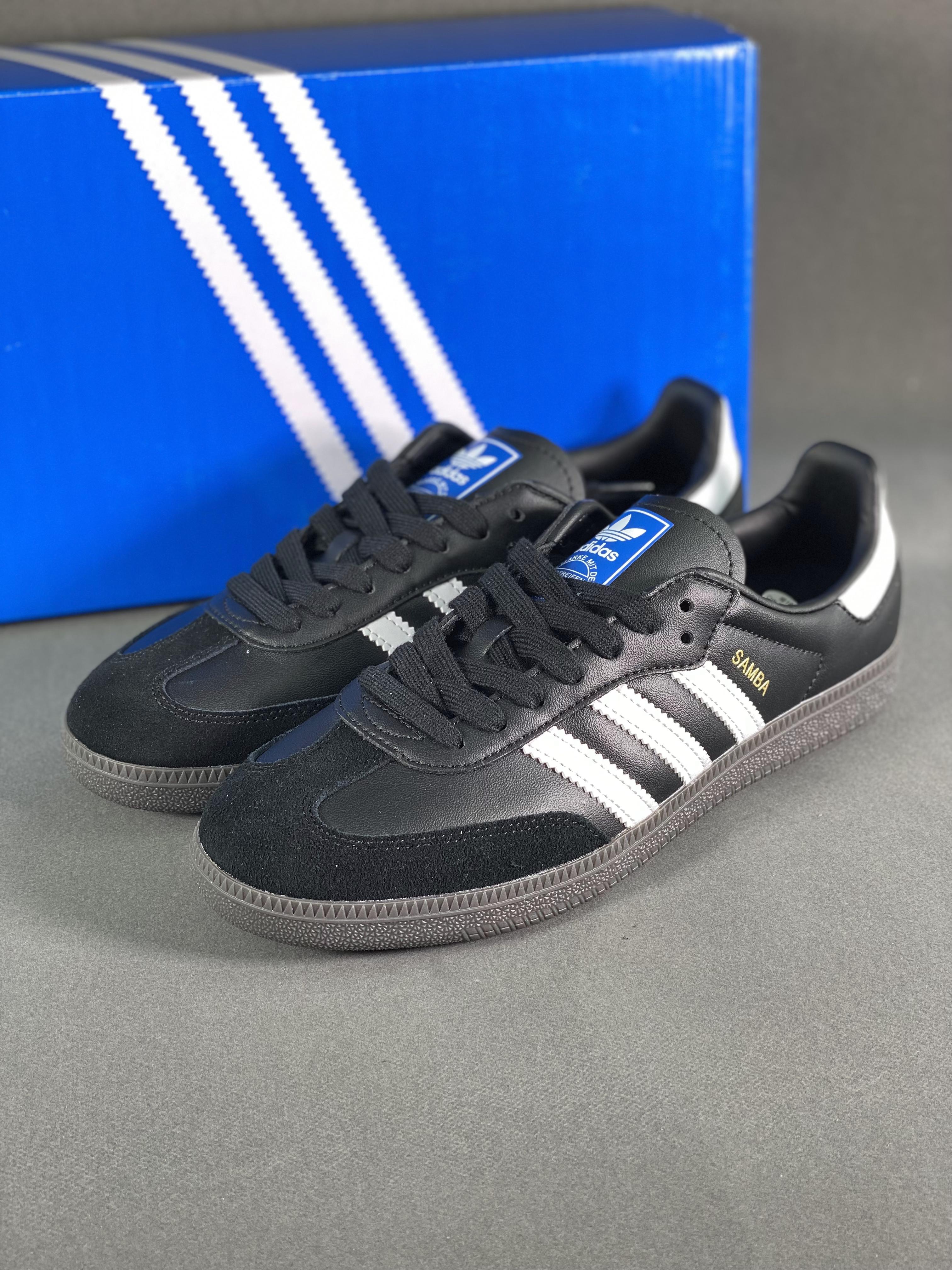 Wales Bonner x AD Originals Samba Classic "Silver Metallic" Samba series gentlemen's moral training football style versatile low-top casual sports sneakers Item number: B75807 size 9